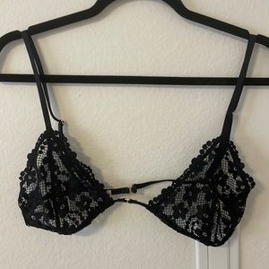 Savage X Fenty Black Lace Bralette